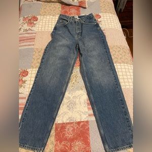 This is from Urban outfitters, has never been worn. baggy and is a high rise